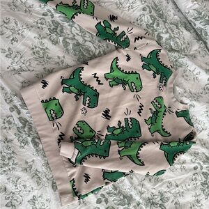 H&M Kids Dinosaur Sweater - Green and Cream